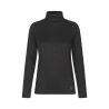 Jersey de cuello alto de punto para mujer Kingsland KLVikula - Negro