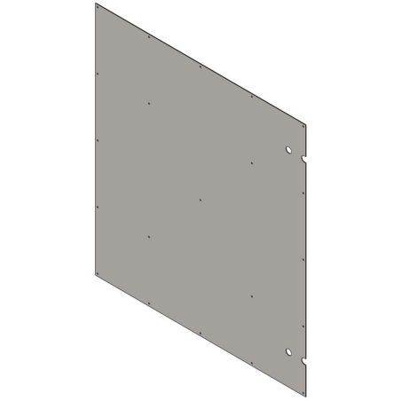 Revestimiento interior con hoja inferior para puerta box de 2 hojas La Gée
