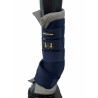 Protectores de cuadra Stable Boots T de T - Azúl marino / gris