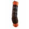 Protectores de cuadra Stable Boots T de T - Marrón / naranja