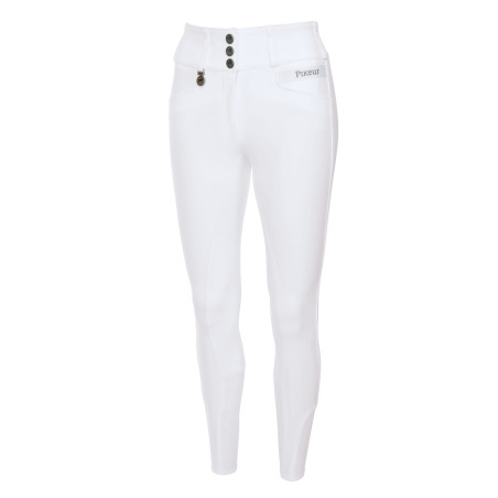 Pantalón Pikeur Candela con culera de piel para mujer McCrown Ganzbesatz