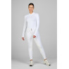 Pantalón Pikeur mujer New Candela culera sintética 3978 talle alto - Blanco