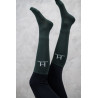 Calcetines de bádminton Harcour - Verde oliva