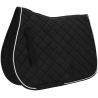 Manta de montar Riding World de terciopelo - Negro
