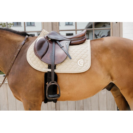 Alfombra onion quilt logotipo 3D saltando beige Kentucky