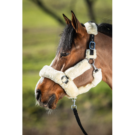 Cabezada Cosy borreguillo sintético HFI