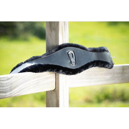 Cinchón anatómico de oveja HFI de cuero y sintético