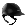 Casco GPA Global Speed Air TLS - Negro / gris / plateado brillante