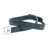 Estribos de cuero suave HFI Master - Negro