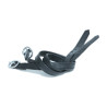 Correas de espuelas de cuero HFI - Negro