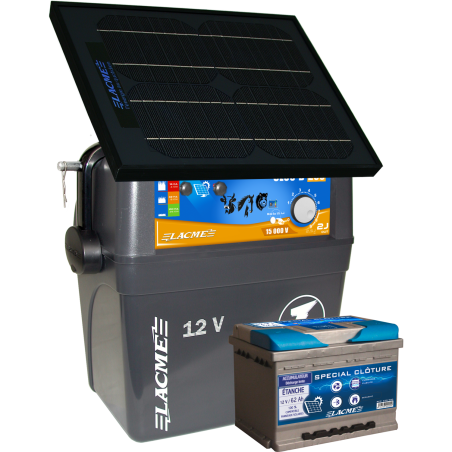 Electrificador Lacmé Clos B200 Star 14W + Batería