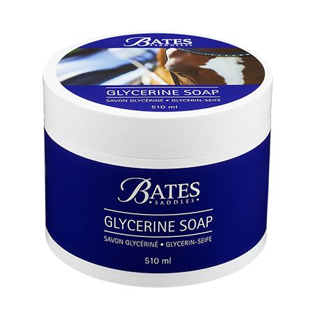 Jabón de glicerina Bates para cuero