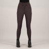 Pantalón de equitación Euro-star Aurelia Diamond FullGrip - Moca