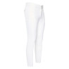 Pantalón de equitación Euro-Star Gabriel Competition Connect grip en las rodillas para hombre - Blanco