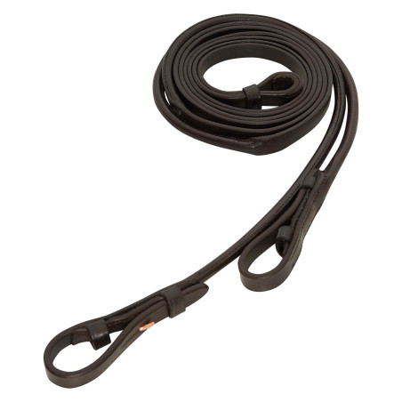 Riendas de brida de cuero redondas y planas Imperial Riding