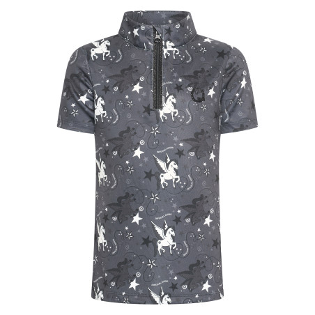 Polo de manga corta para niña Imperial Riding Olivia AOP