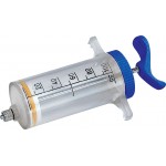 Jeringuilla dosificadora con pistón