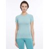Camiseta de manga corta sin costuras LeMieux Britney - Aqua