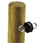 Aislador de doble anclaje