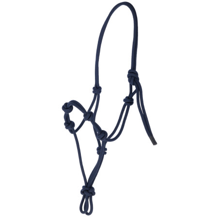 Cabezada Covalliero cuerda anudada