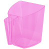 Medidor de grano transparente Kerbl - Rosa