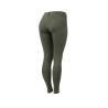 Leggings de agarre integral Horze Dea para mujer - Verde escarabajo