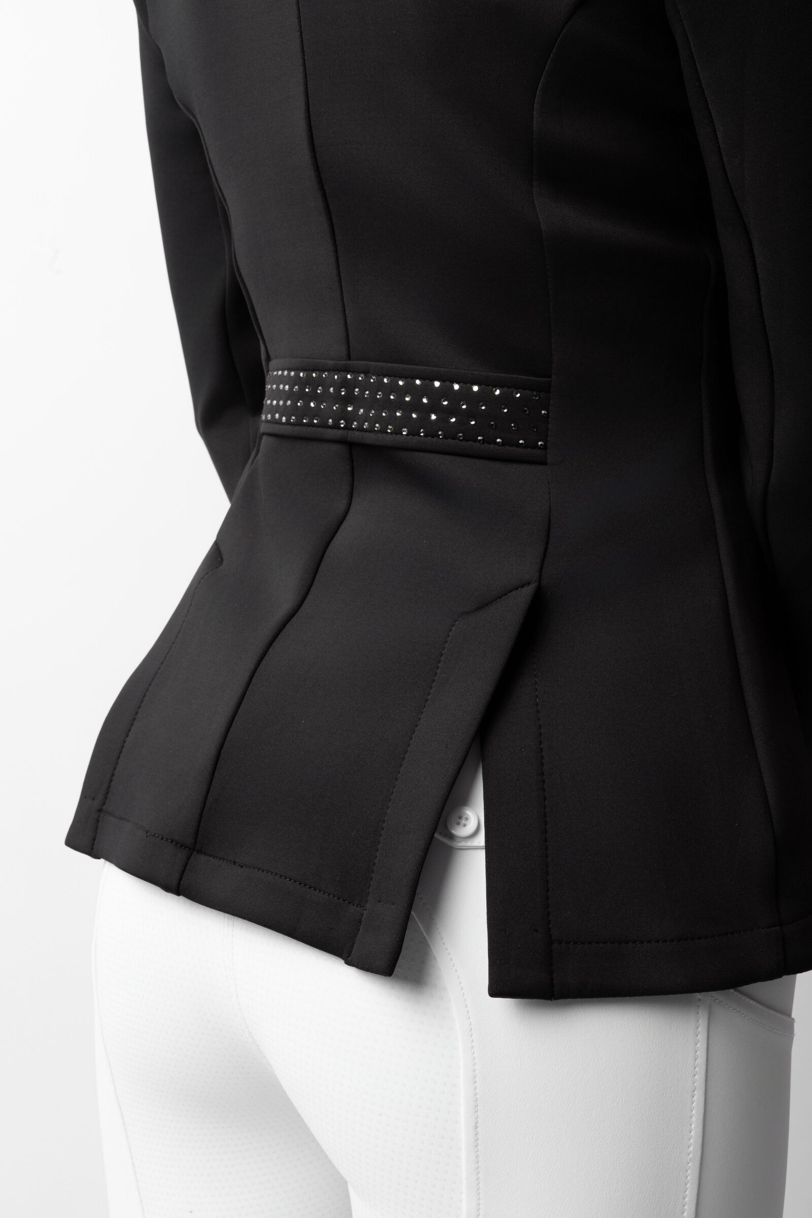 Chaqueta de concurso para mujer Horze Carla Negro Chaqueta de concurso para mujer Horze Carla Negro