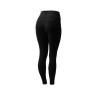 Pantalón de equitación Horze Leonie con culera completa para mujer - Negro