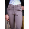 Pantalón de equitación junior unisex Sacha Jump'In - Gris pardo