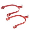 Espuelas largas de aluminio Jin Stirrup - Roja
