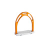 Estribos Anatómicos Jin Stirrup aluminio - Aluminio naranja