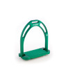 Estribos Jin Stirrup de Aluminio Opaco - Verde