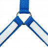 Pechopetral de pecho americana Finn-Tack - Azul / blanco