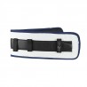 Pad sillín Elite Finn-Tack - Blanco / azul / blanco