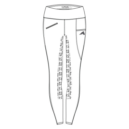 Legging de equitación Easy Rider Dietse Performance FullGrip para mujer