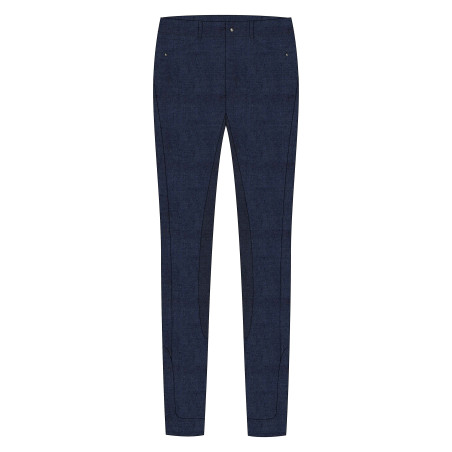 Pantalón de equitación Easy Rider Phil Denim FullGrip hombre