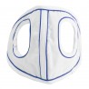 Protector de nuca Finn-Tack - Blanco / blanco / azul