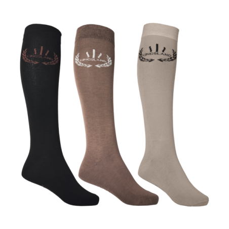 Calcetines altos Kingsland KLNatali Coolmax pack de 3