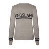 Jersey de punto Kingsland KLNancy para mujer - Beige mezclado