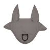 Capucha anti-moscas de tejido técnico con logo Equestro - Gris / negro