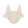 Bonete antimoscas de tela técnica White Line Edition Equestro - Beige