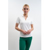 Polo técnico Harcour Popsy mujer - Blanco