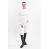 Polo de competición Harcour Stella mujer - Blanco