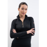 Polo Harcour Breezi mujer - Negro