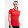 Polo Harcour Douve mujer Swiss Equestrian Friends - Roja