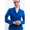 Chaqueta de concurso Harcour Aura mujer - Azul eléctrico