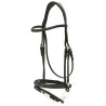Brida Stübben Pro-Jump con Slide&Lock - Negro / negro