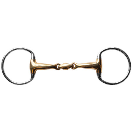 Muserola con olivas Stübben 2634 doble articulación