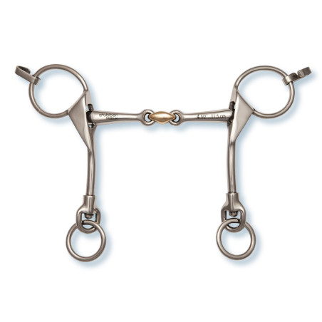 Muserola de filete islandés Stübben 2498 Herning cañón 12 mm