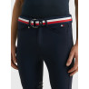 Cinturón Tommy Hilfiger Equestrian Global Stripe hombre - Azul marino